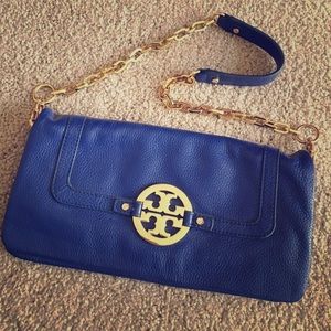 Tory Burch 100% leather clutch