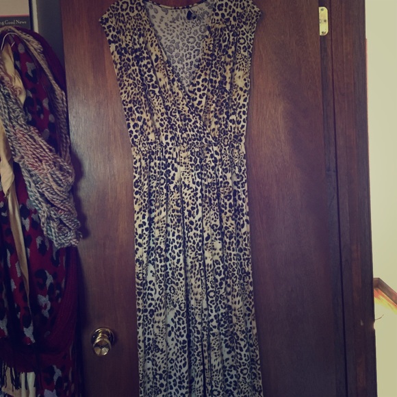 XL Cheetah Leopard Jumpsuit (will negotiate)