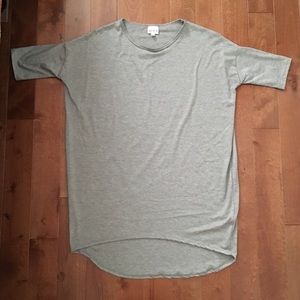 XS Gray LulaRoe Irma Tunic