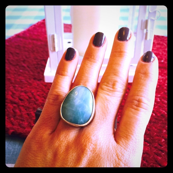 Turquoise stone ring