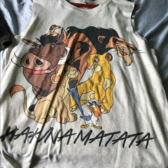 Lion king tank top