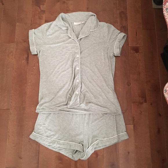 🚫 Hold For Shannon Gray Nordstrom Summer PJ Set