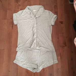 🚫 Hold For Shannon Gray Nordstrom Summer PJ Set