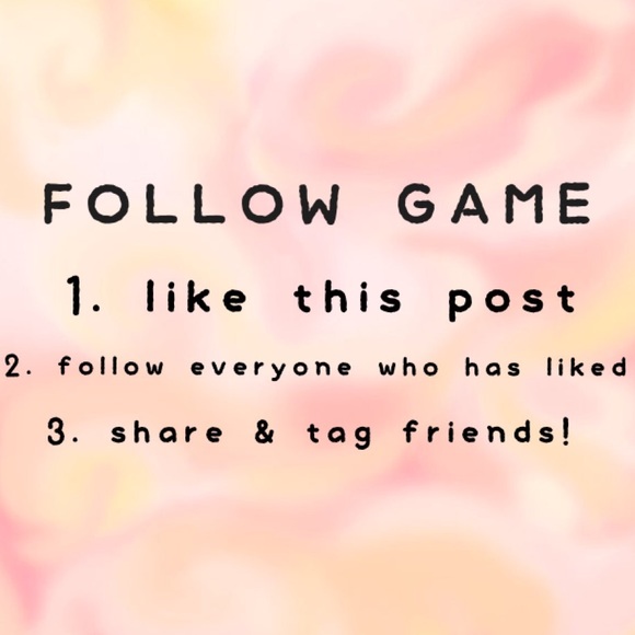 ✨FOLLOW GAME✨ - Picture 1 of 1