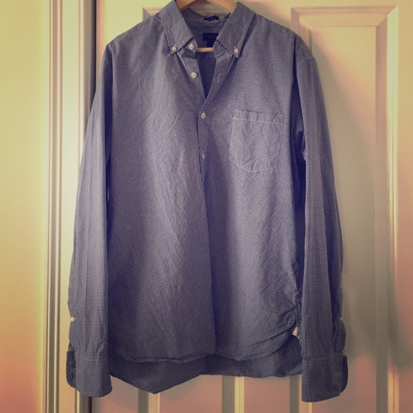 J Crew casual button down men's shirt