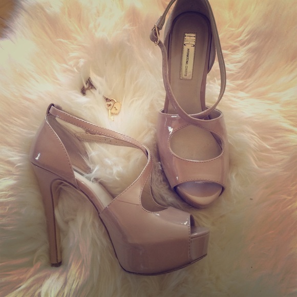 INC Melvie Platform Peep Toe Pumps