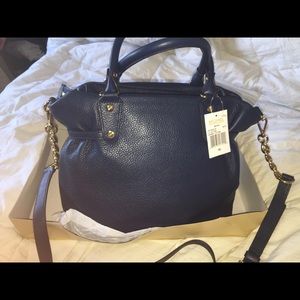 Michael Kors Navy Handbag