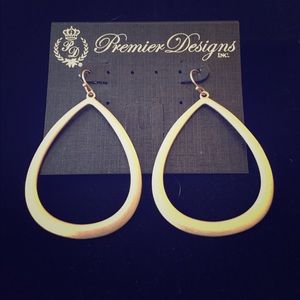 Matte Gold earrings