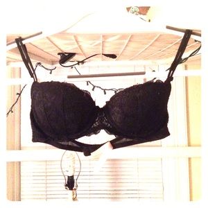 Black lace push up from PINK