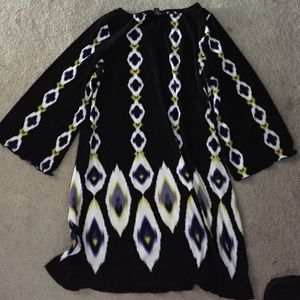 Long sleeved silk shirt