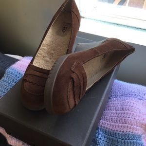 Ugg Australia "Amelie" wedges Size 9