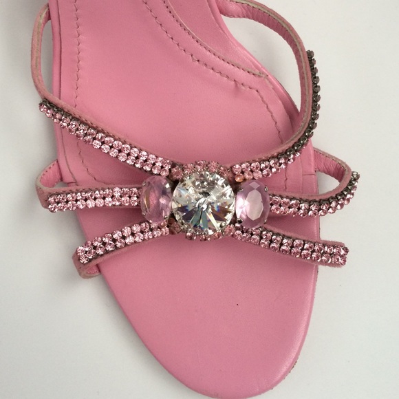 VIA SPIGA diamond pink heels - Picture 2 of 4