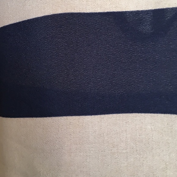 J. Crew horizontal stripes top. - Picture 2 of 4