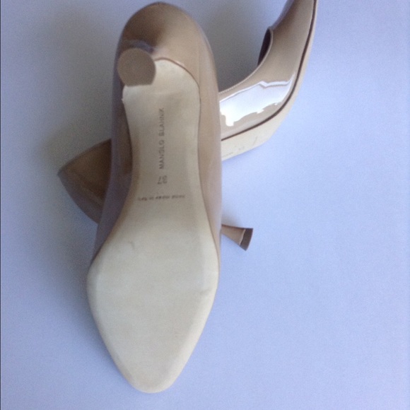 NEW Manolo Blahnik Tucciosam 90 Pumps - Picture 4 of 4