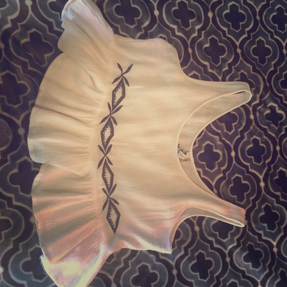 Flowey cropped top😊 - Picture 1 of 3