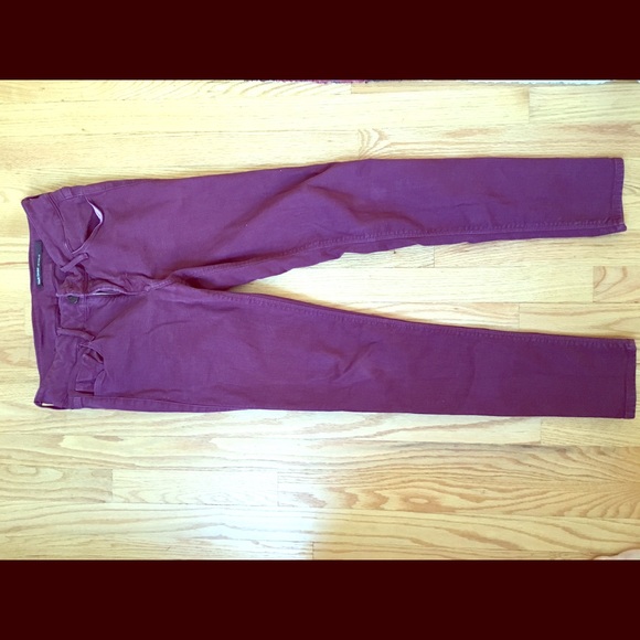Black Orchid LA burgundy jeans