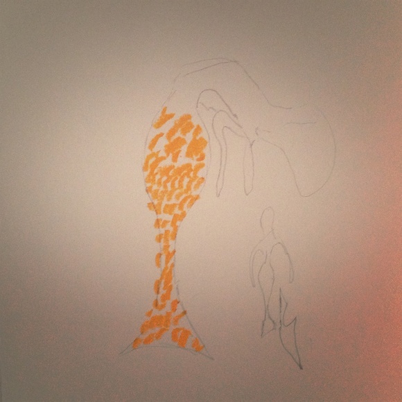 Mermaid drawing