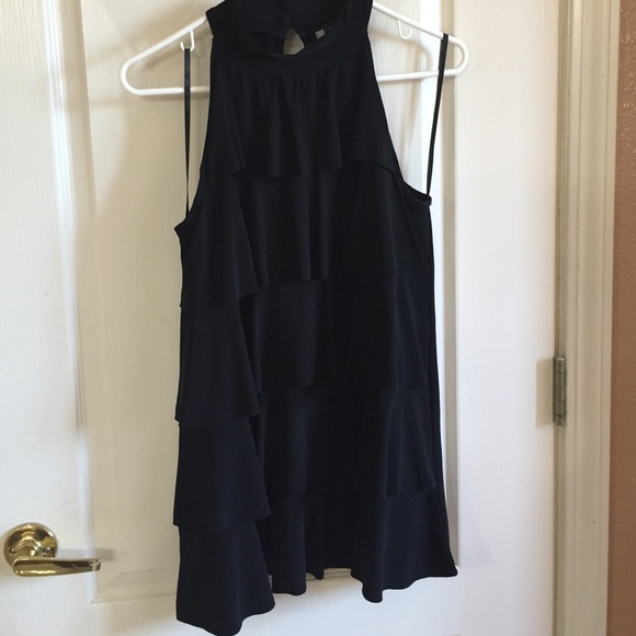 Ruffle tank top