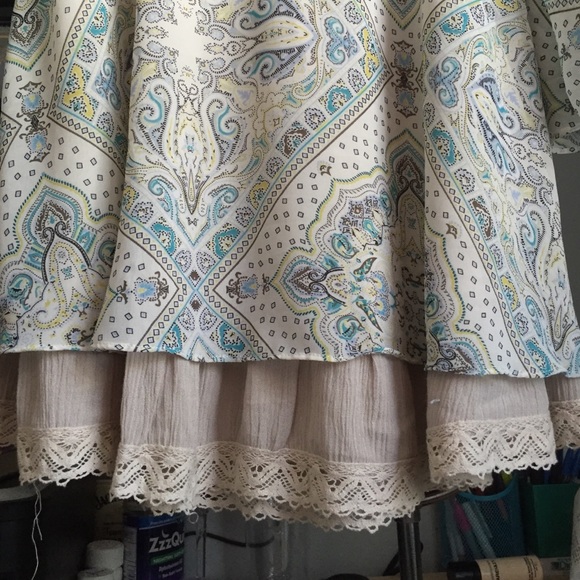 S O L D --- Free people dress w/Bell sleeve - Picture 3 of 4