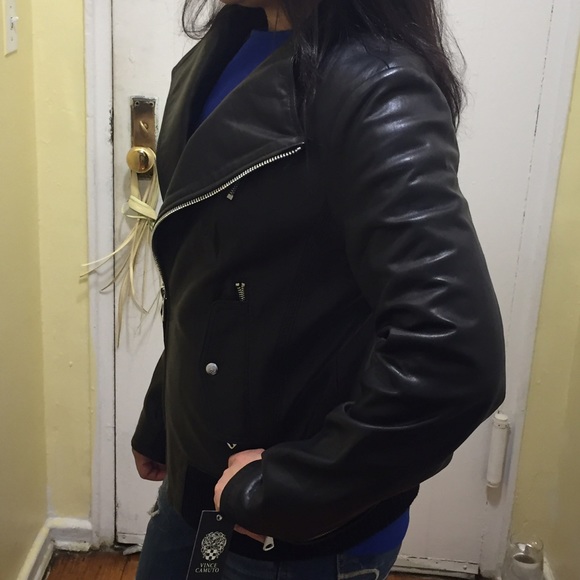 Vince Camuto
Moto Leather Black Jacket - Picture 3 of 4