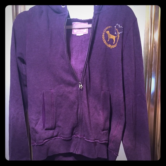 Purple LSU Victoria Secret Jacket