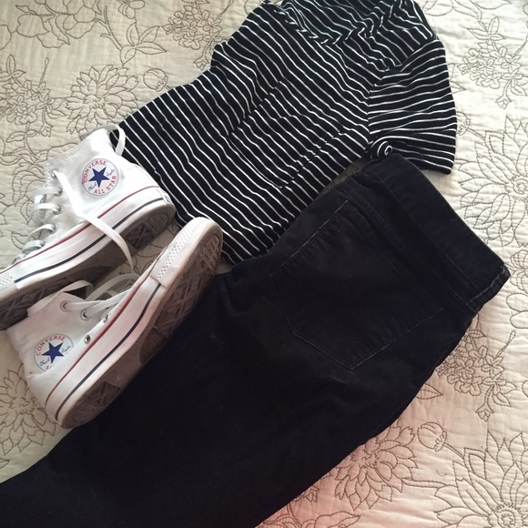 J. Crew Pants - J. Crew Black Corduroy Capris