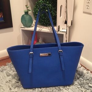 Blue Calvin Klein Purse