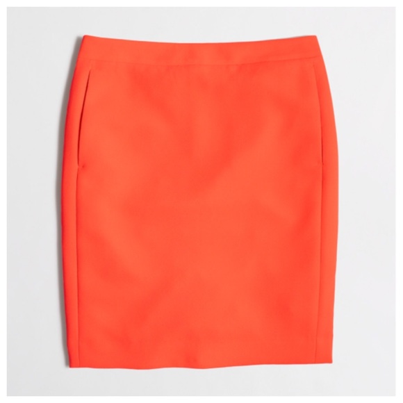 J. Crew crepe pencil skirt - Picture 1 of 4