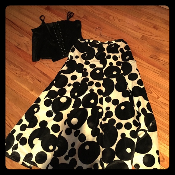 Ball dress 2 parts