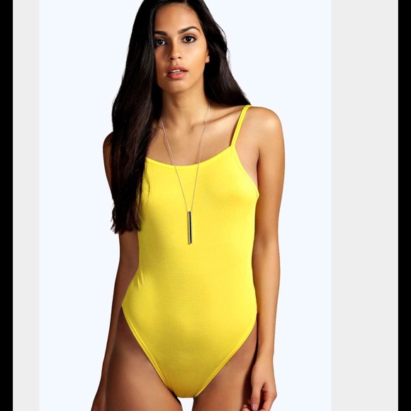 Boohoo low back body suit