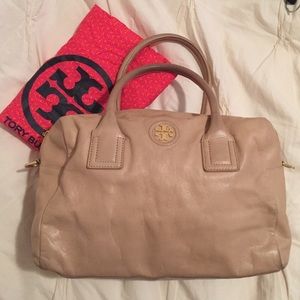 Tory Burch Nude Leather Bag