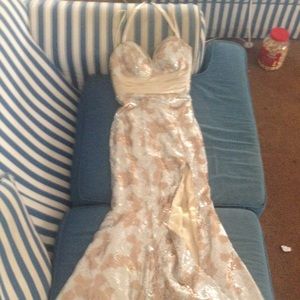 Prom dress from bridal shop