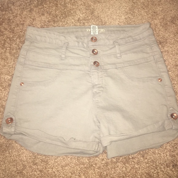 High waisted shorts