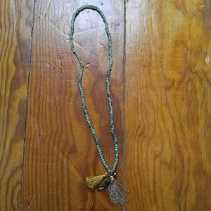 Boho beaded necklace/ bracelet