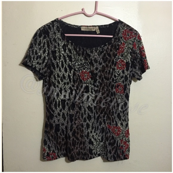 Pretty Patterned Top - image 1