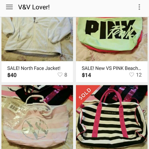 Tons of VS an other name brand items!