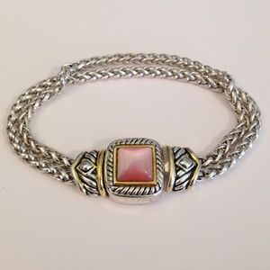 Bracelet with Pink Stone