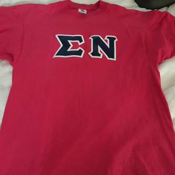 Men's Sigma Nu Red jersey