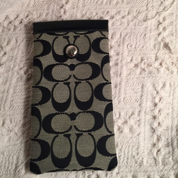 Coach glasses case