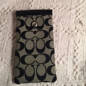 Coach glasses case