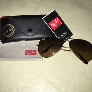 Rayban avaitors polarized