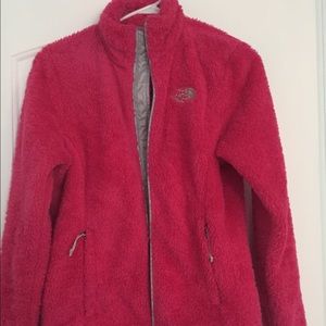 Dark Pink North Face
