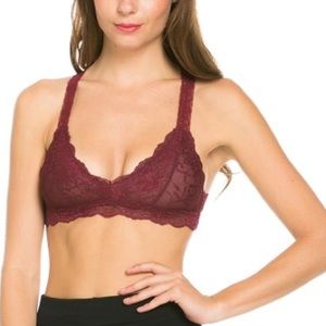 Gorgeous lace racerback bralette - on sale
