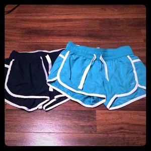 2 pair small Champion workout shorts