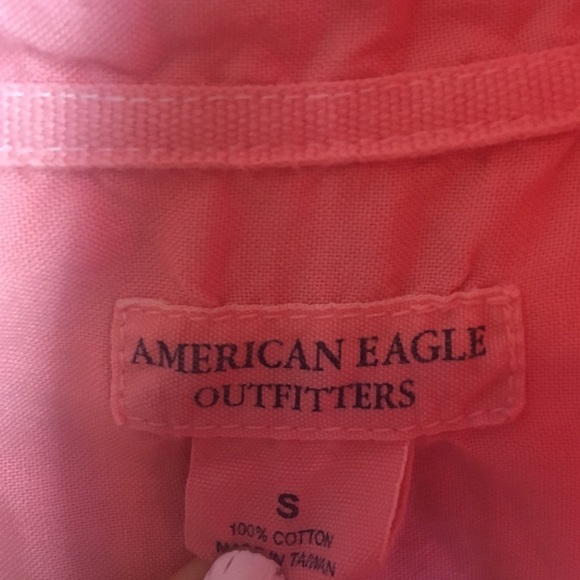 American eagle pink button up - Picture 1 of 2