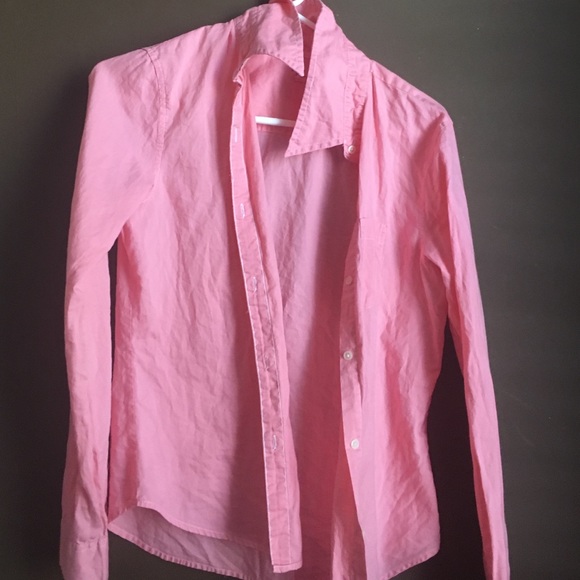 American eagle pink button up - Picture 2 of 2