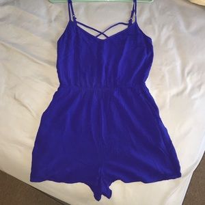 H&M Cobalt Romper