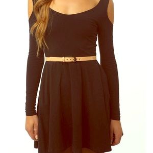 Black sparkle and fade dress