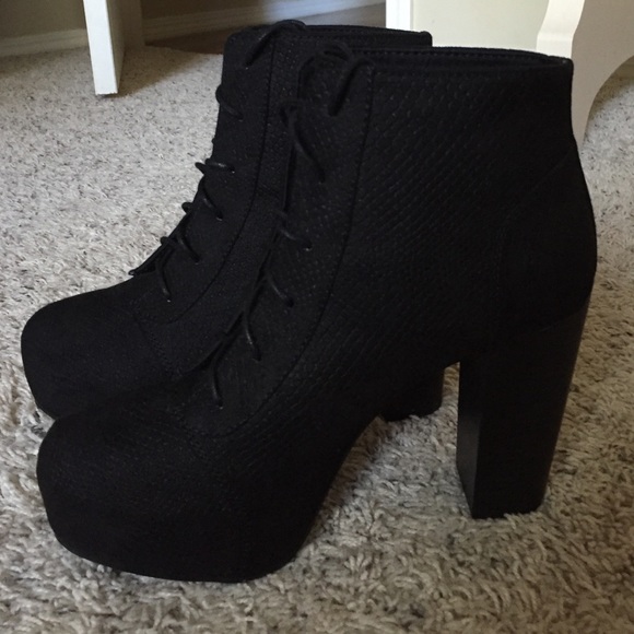 H&M Shoes - Black Ankle Booties Litas