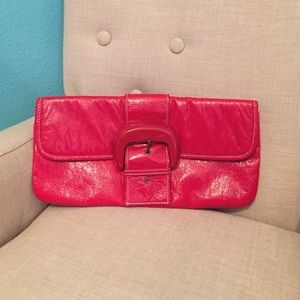 Red Clutch Purse NWOT